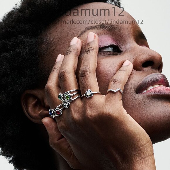 Pandora May Birthstone Eternity Circle Ring - Picture 5 of 5